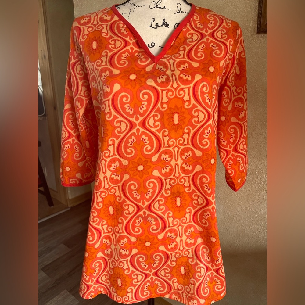 Spring Summer Oversized Blouse CoverUp